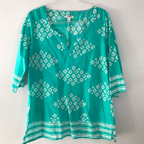 Old Navy Tops - Tiffany Blue Tunic